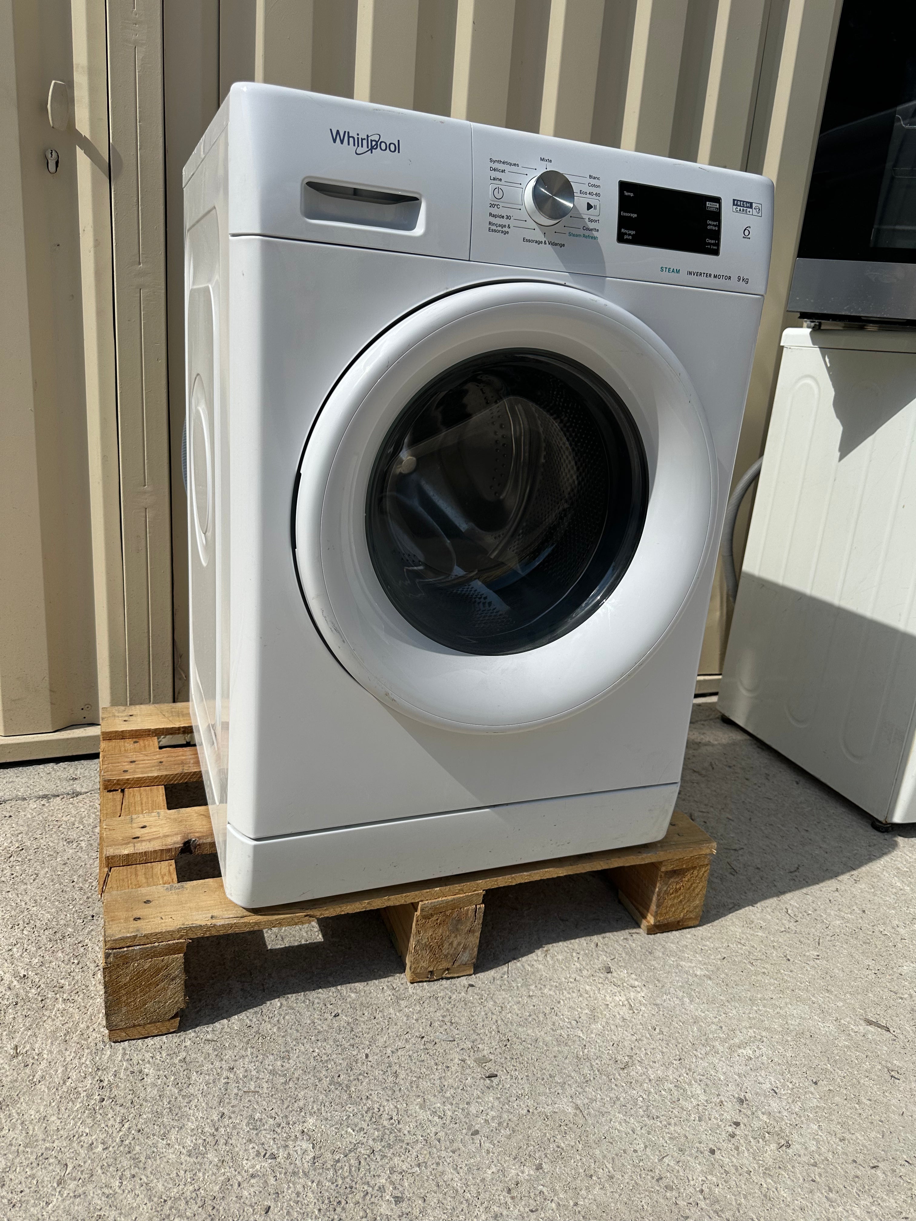 Lave-Linge WHIRLPOOL 9 Kg GARANTIE 1 AN