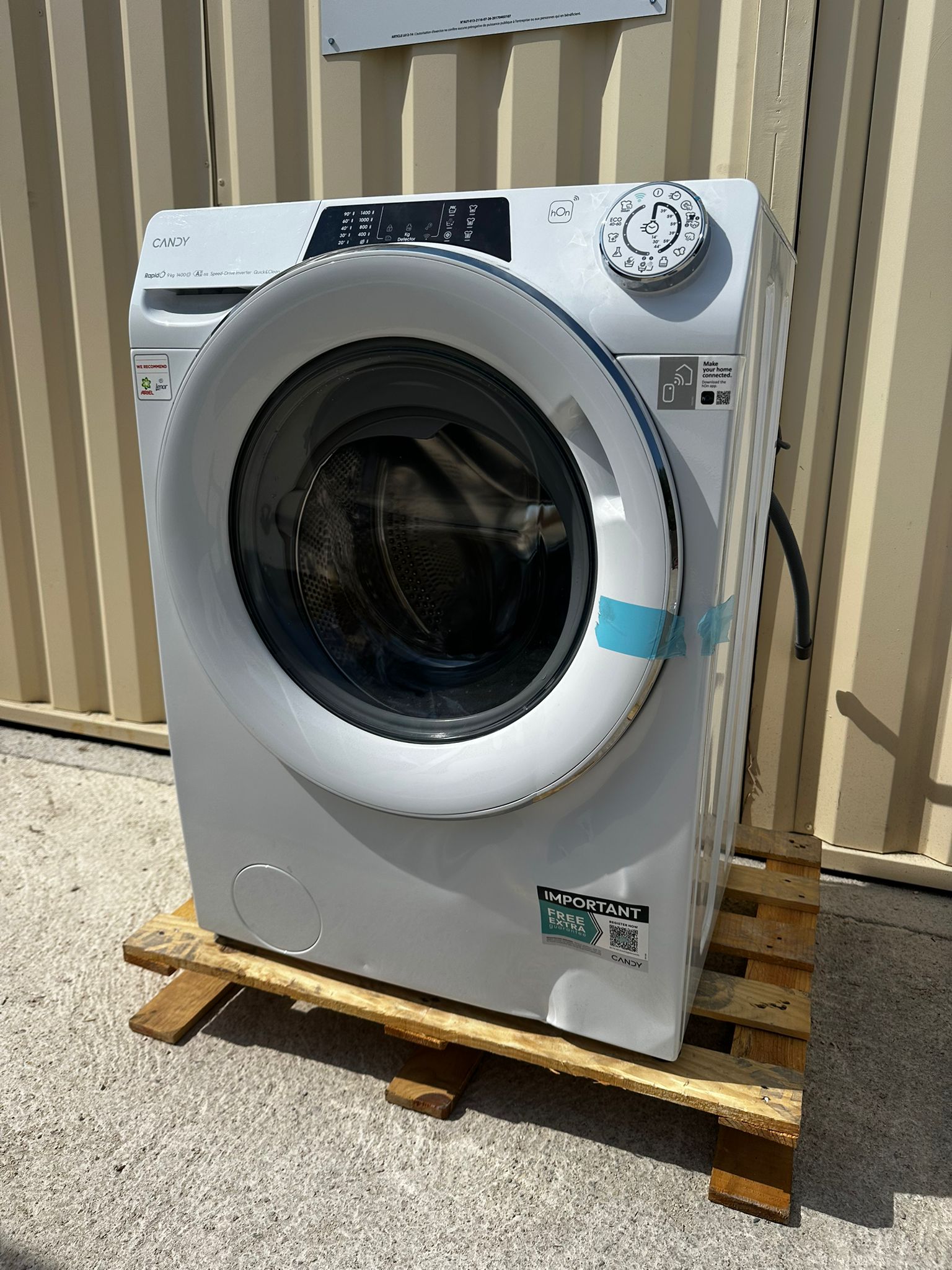Lave-Linge CANDY 9 Kg Neuf ( Avec Défaut d’Aspect ) GARANTIE 1 AN