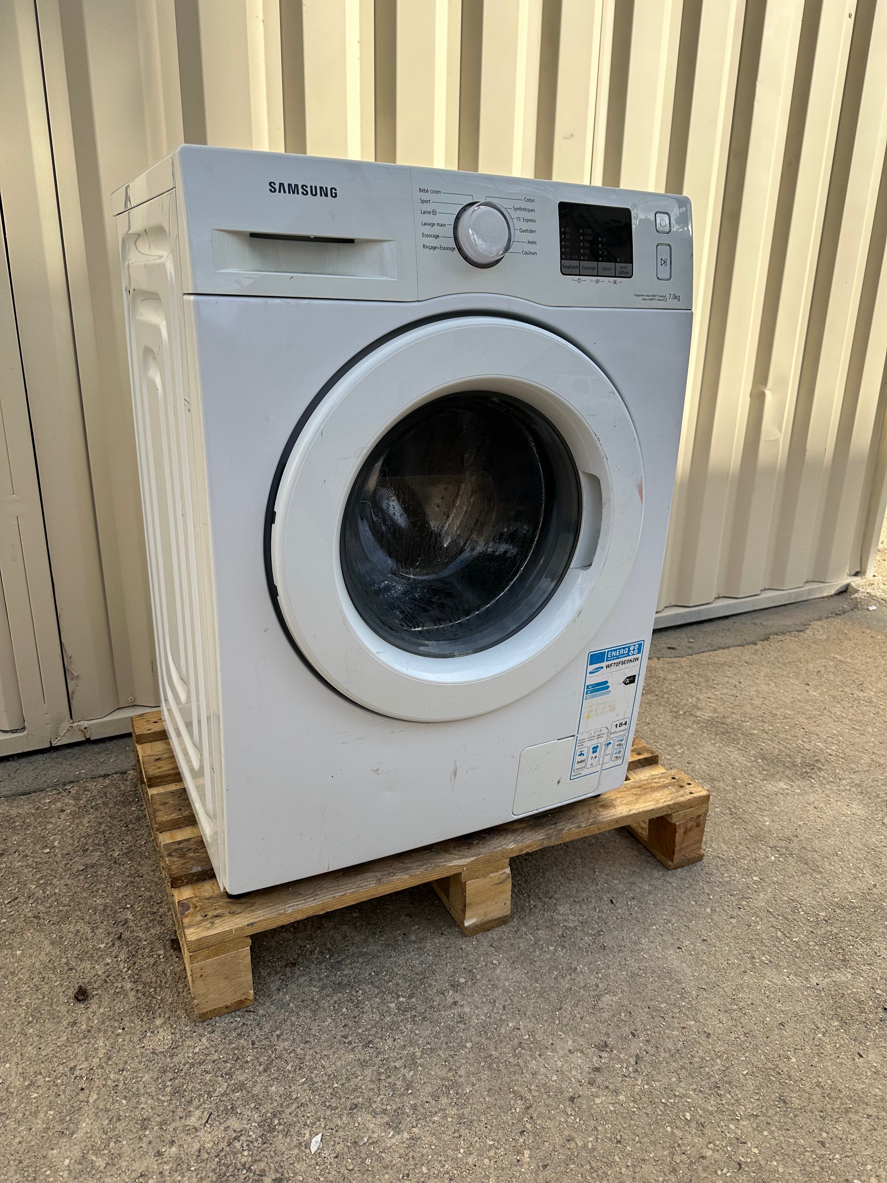 Lave-Linge SAMSUNG 7 Kg GARANTIE 1 AN
