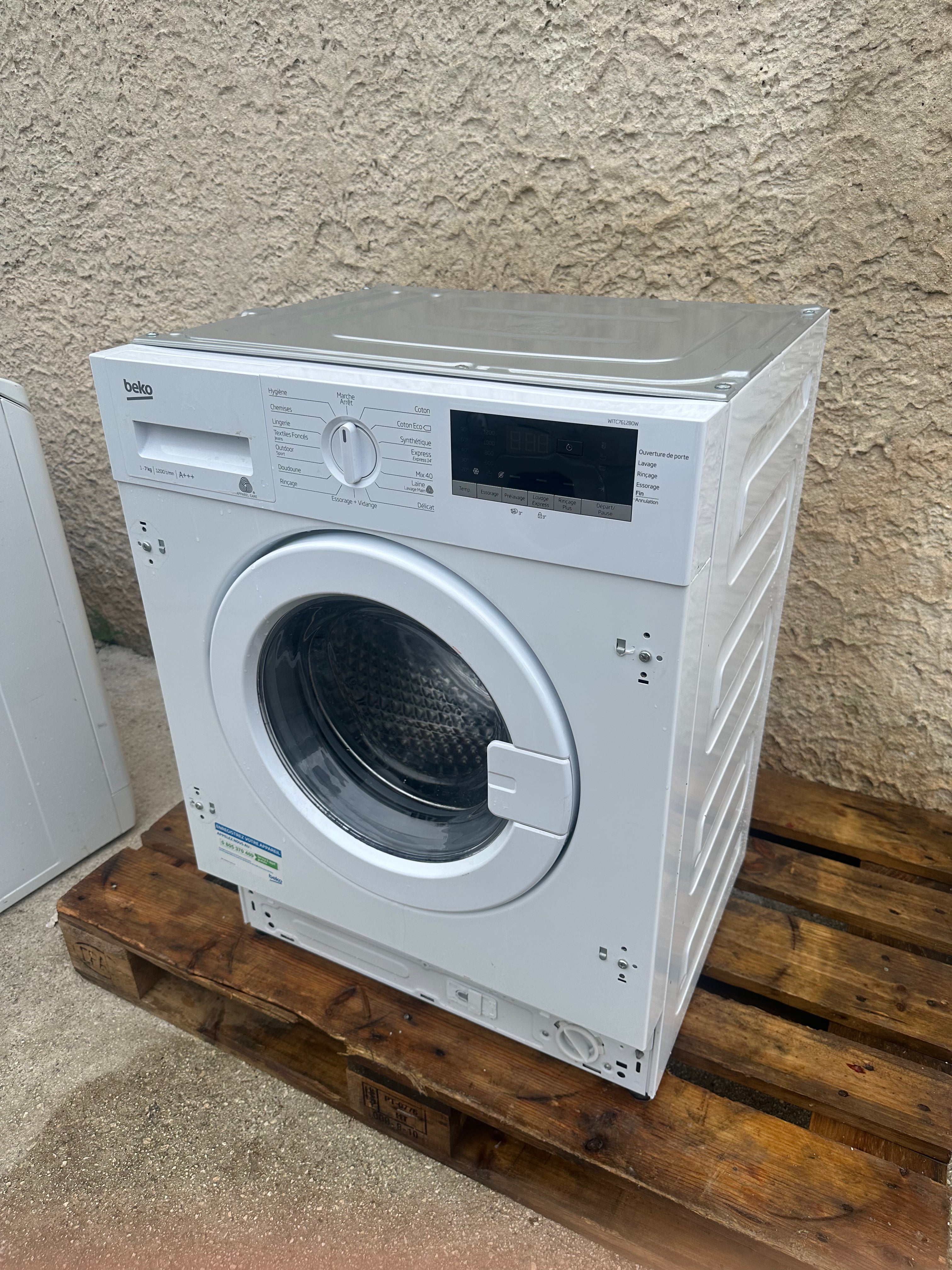 Lave-Linge Encastrable BEKO 7 Kg GARANTIE 6 MOIS