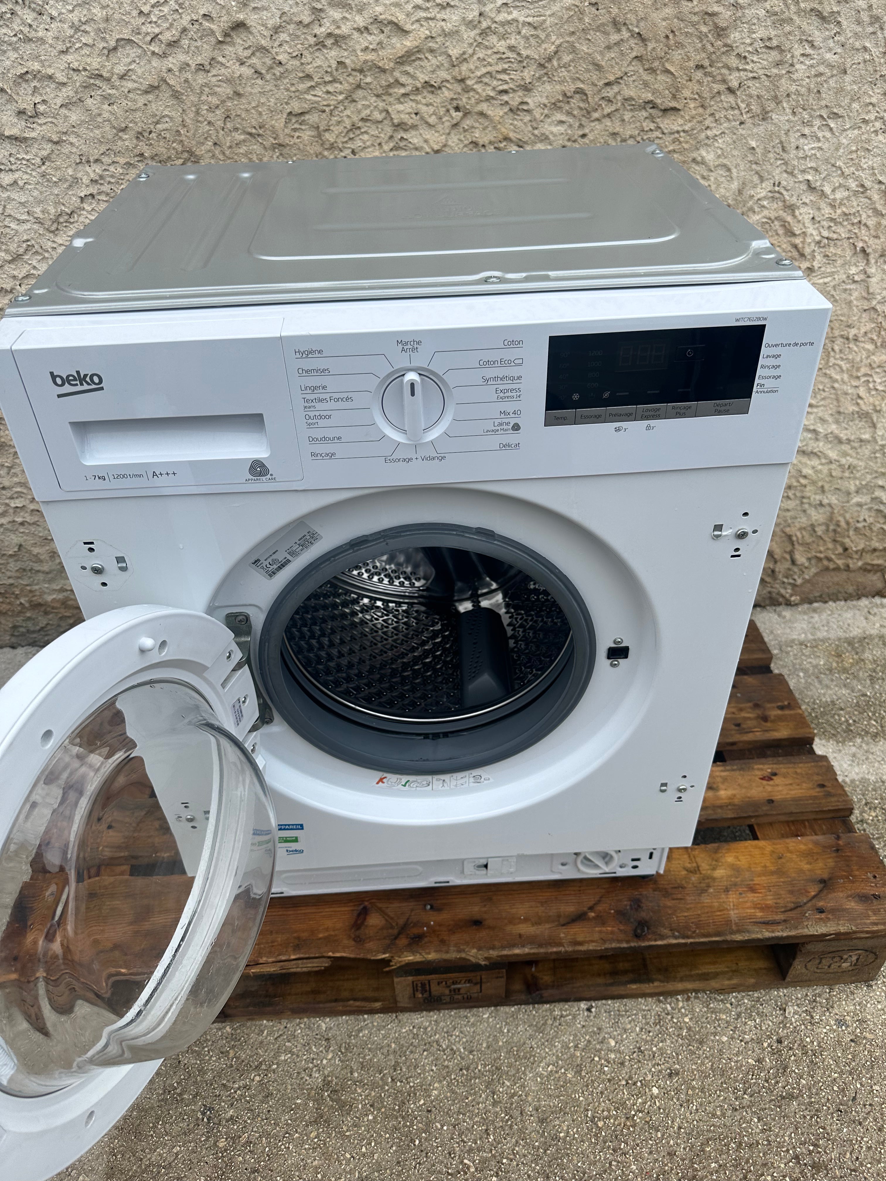 Lave-Linge Encastrable BEKO 7 Kg GARANTIE 6 MOIS