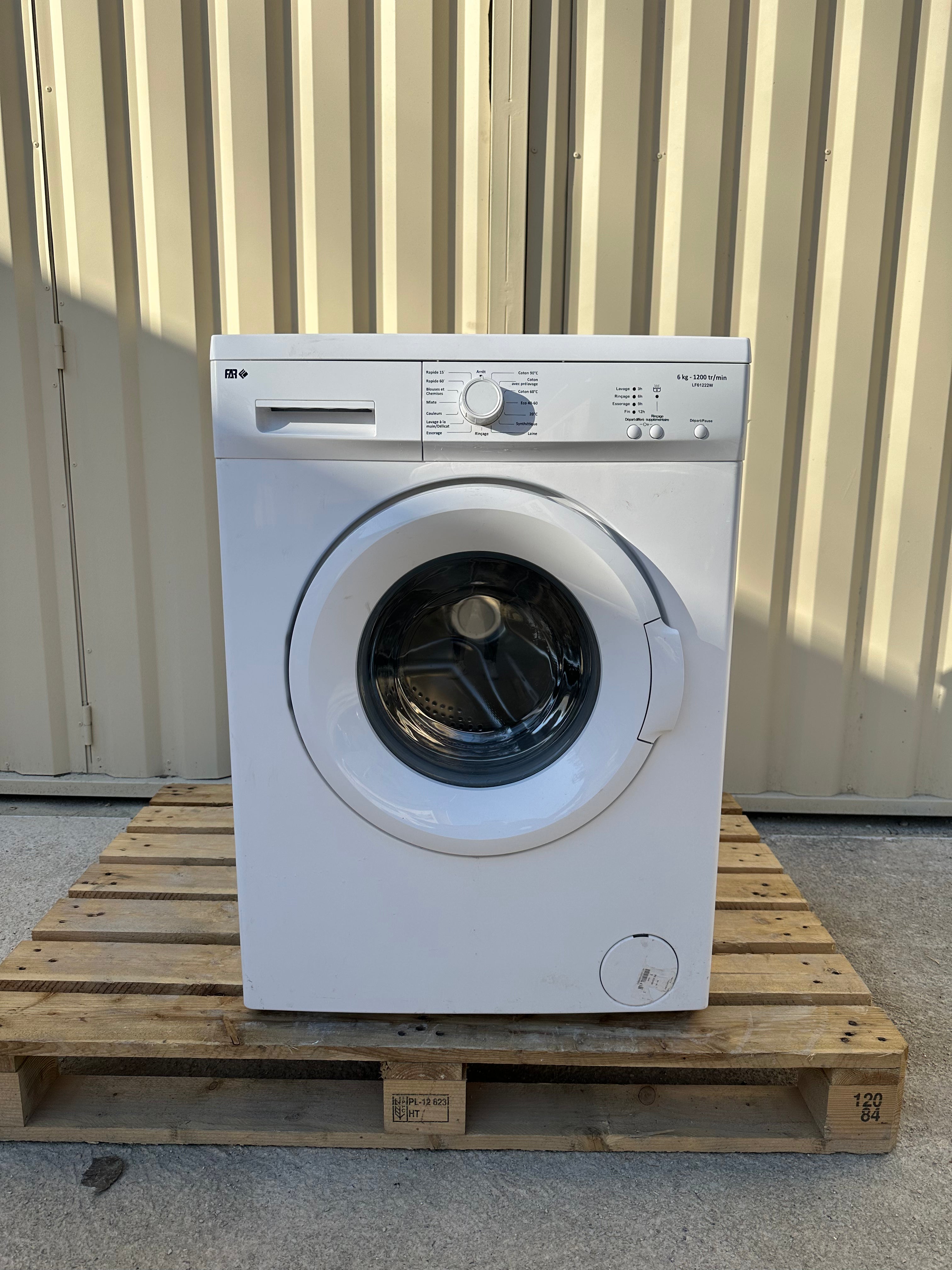 Lave-Linge FAR 6 Kg GARANTIE 6 MOIS