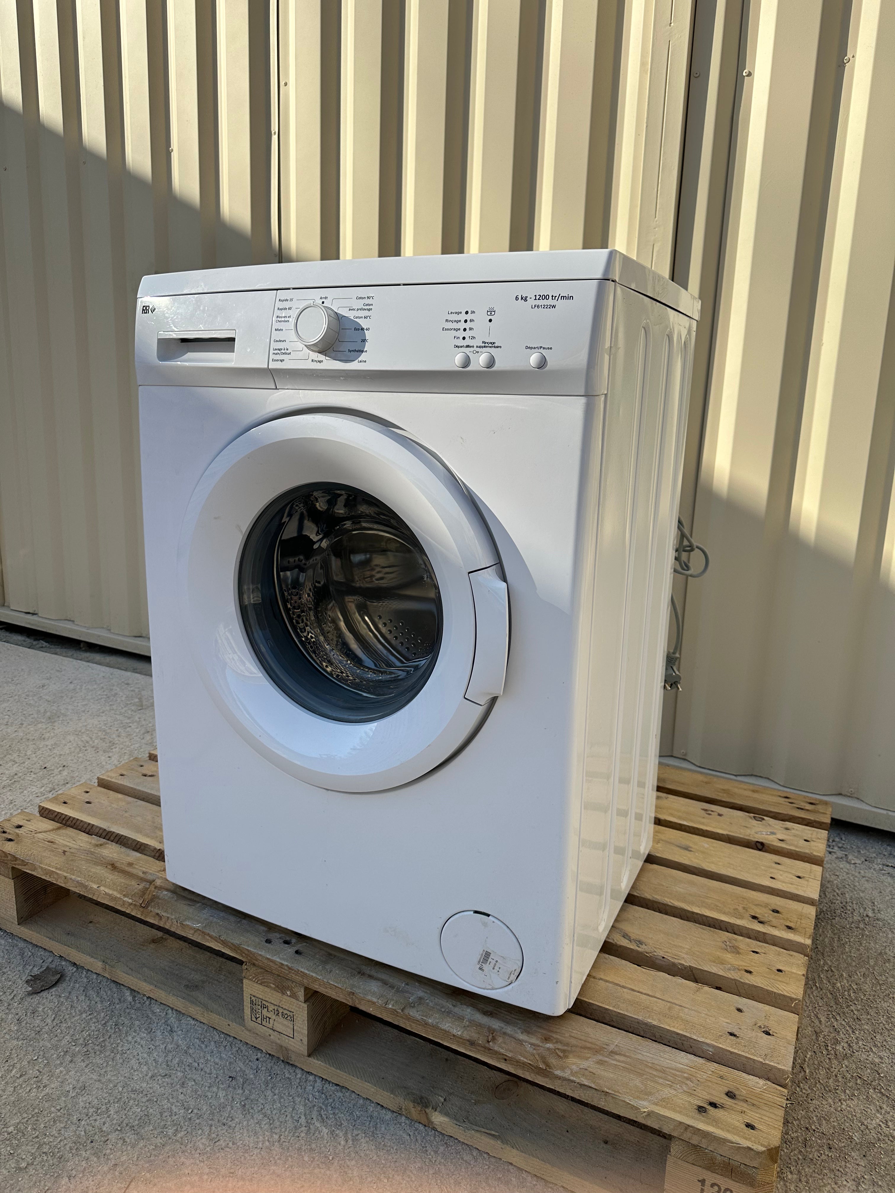 Lave-Linge FAR 6 Kg GARANTIE 6 MOIS