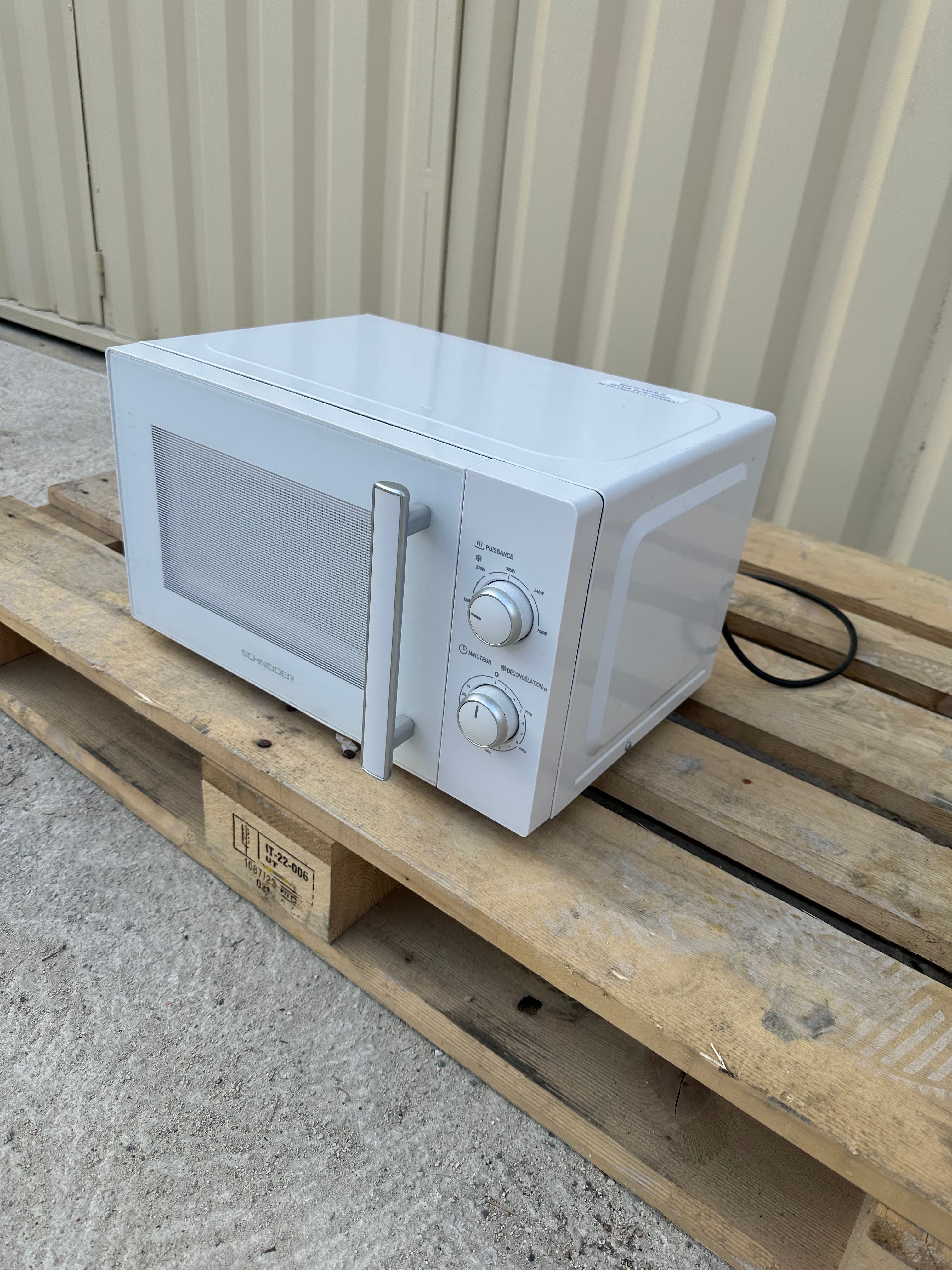 Micro-Ondes SCHNEIDER Garantie 6 Mois