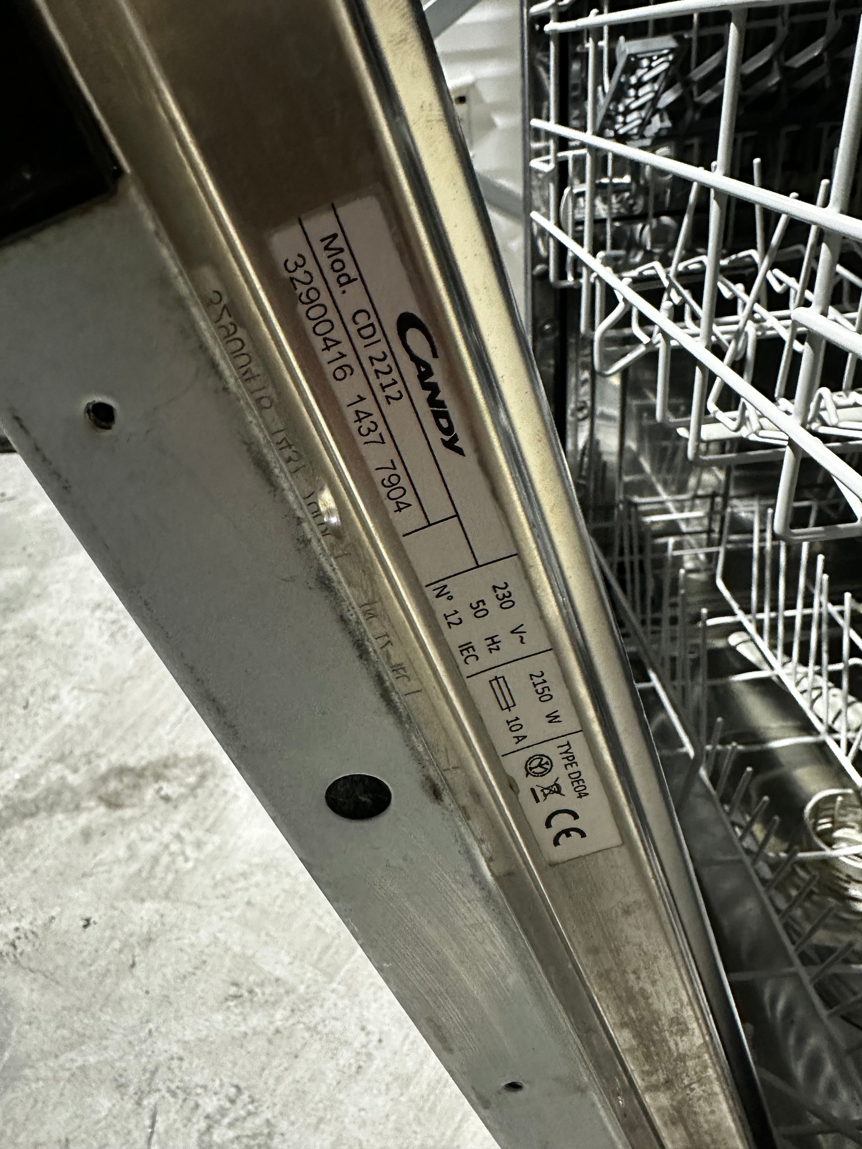 Lave-vaisselle Encastrable CANDY 12 couverts GARANTIE 1 AN