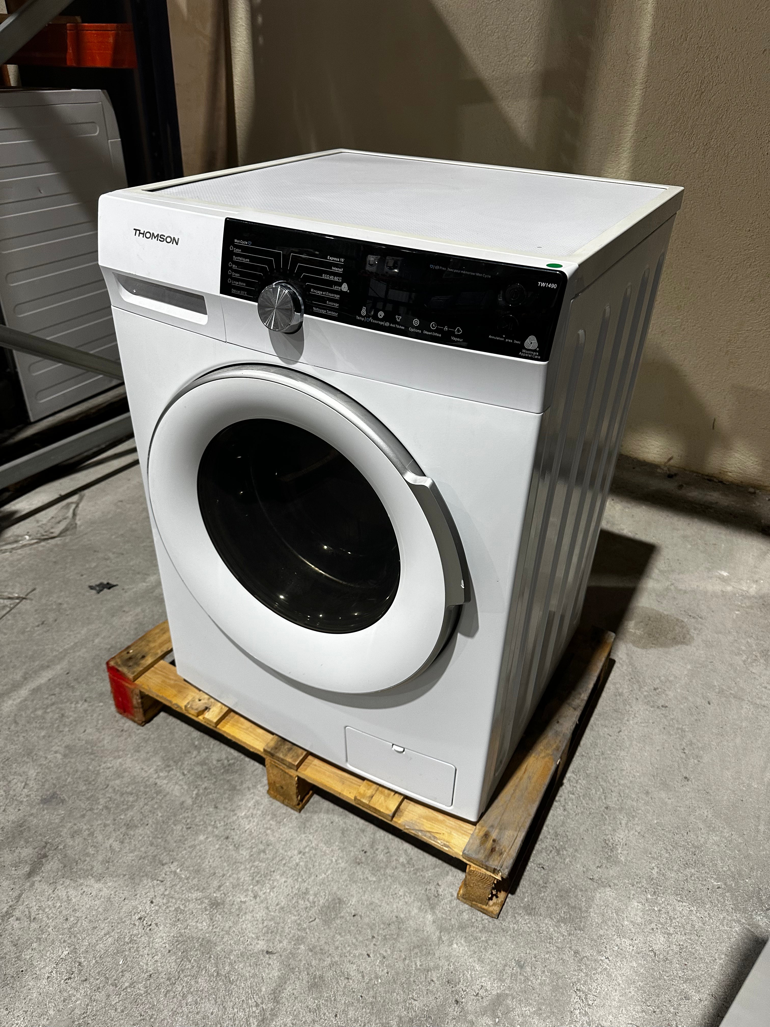 Lave-linge Thomson 9 Kg GARANTIE 1 AN