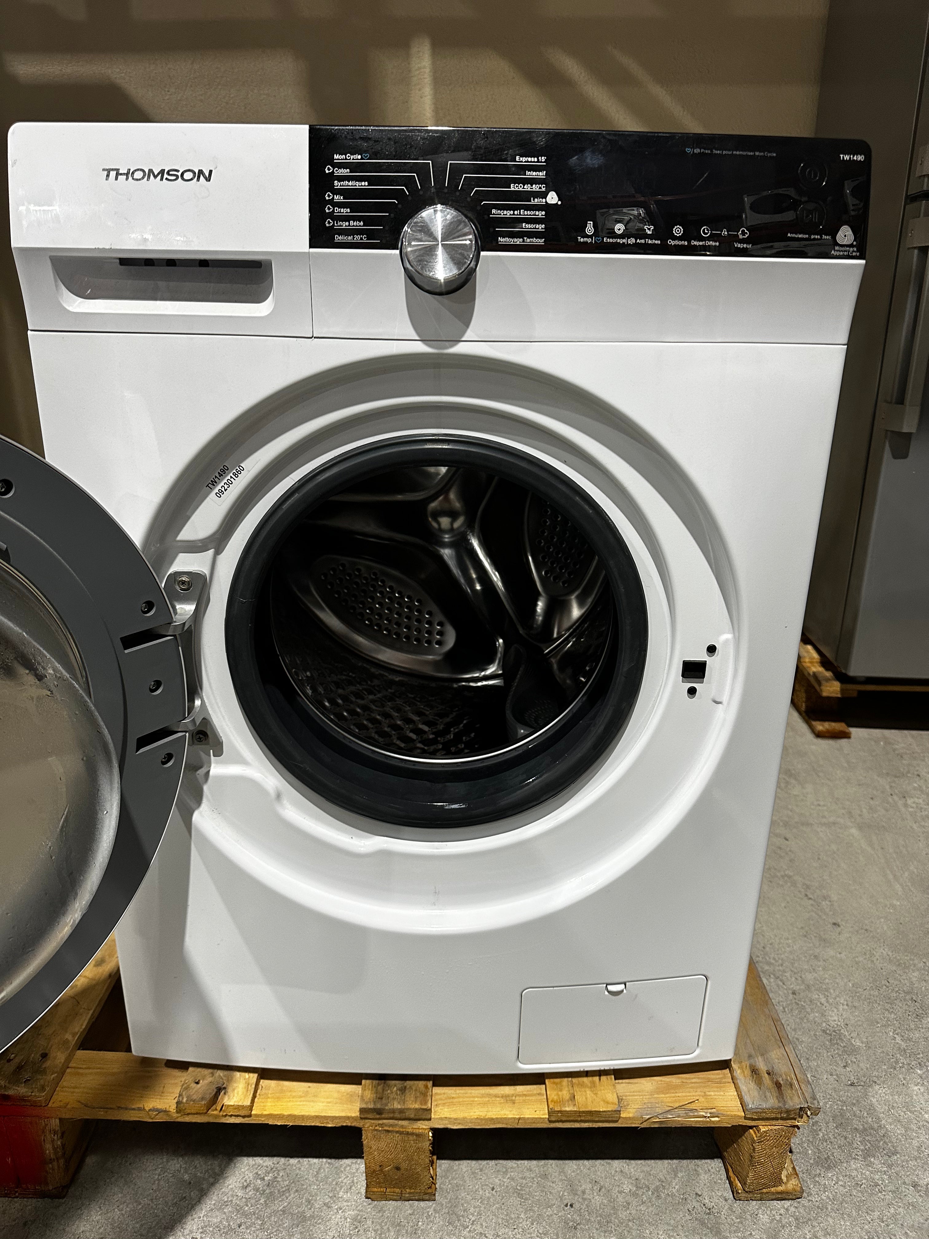 Lave-linge Thomson 9 Kg GARANTIE 1 AN