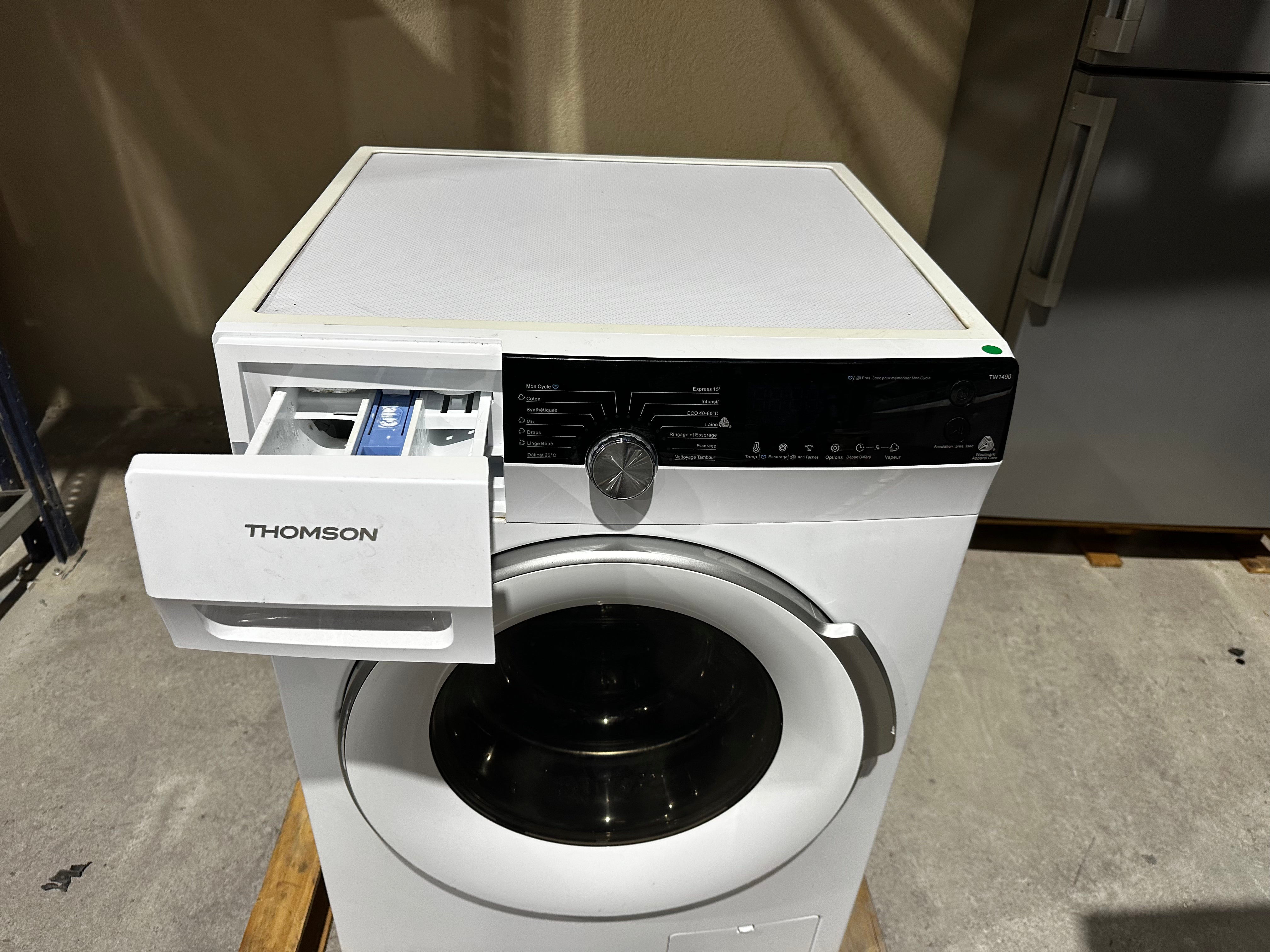 Lave-linge Thomson 9 Kg GARANTIE 1 AN