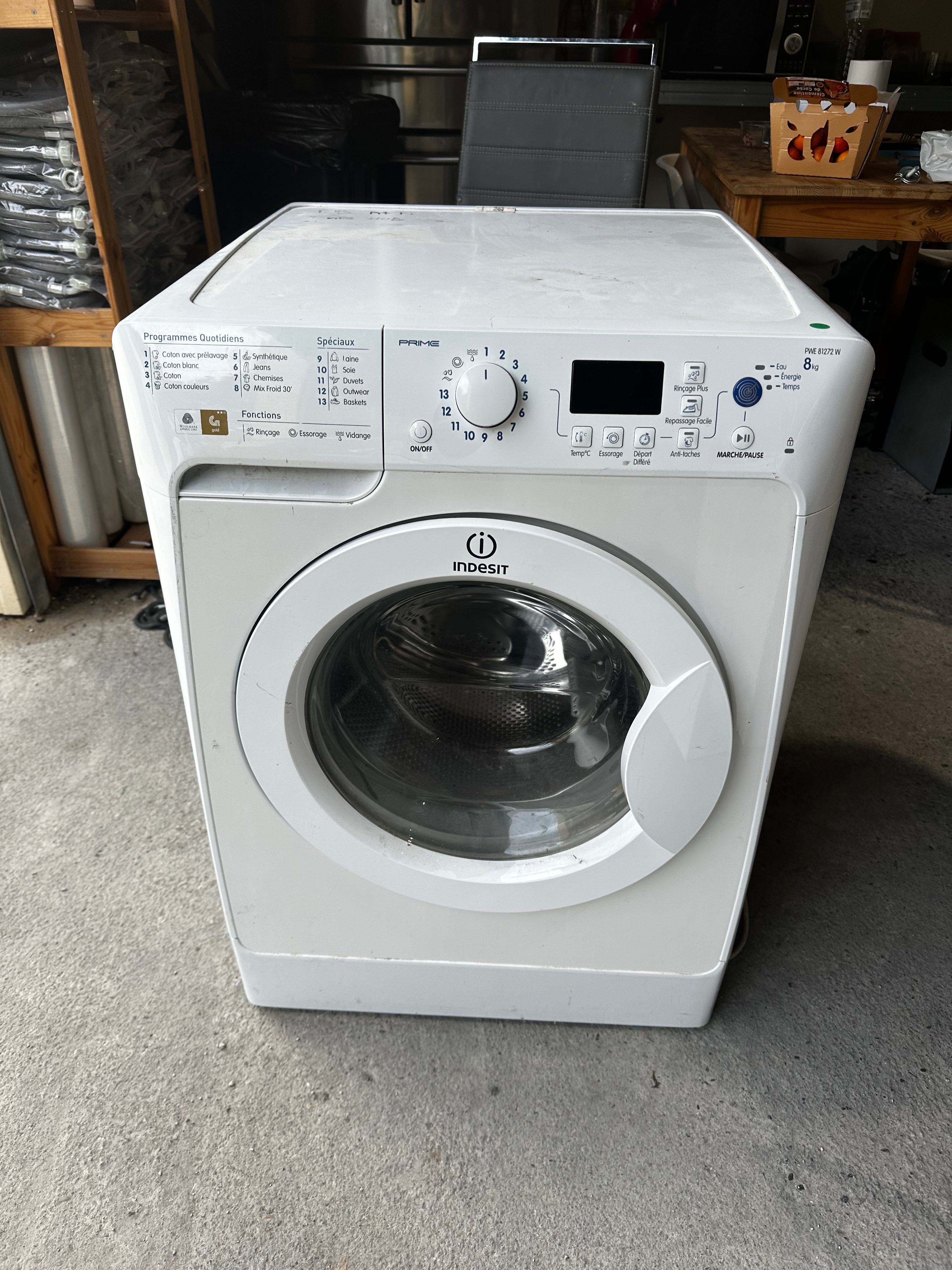 Lave-linge Indesit GARANTIE 1 AN