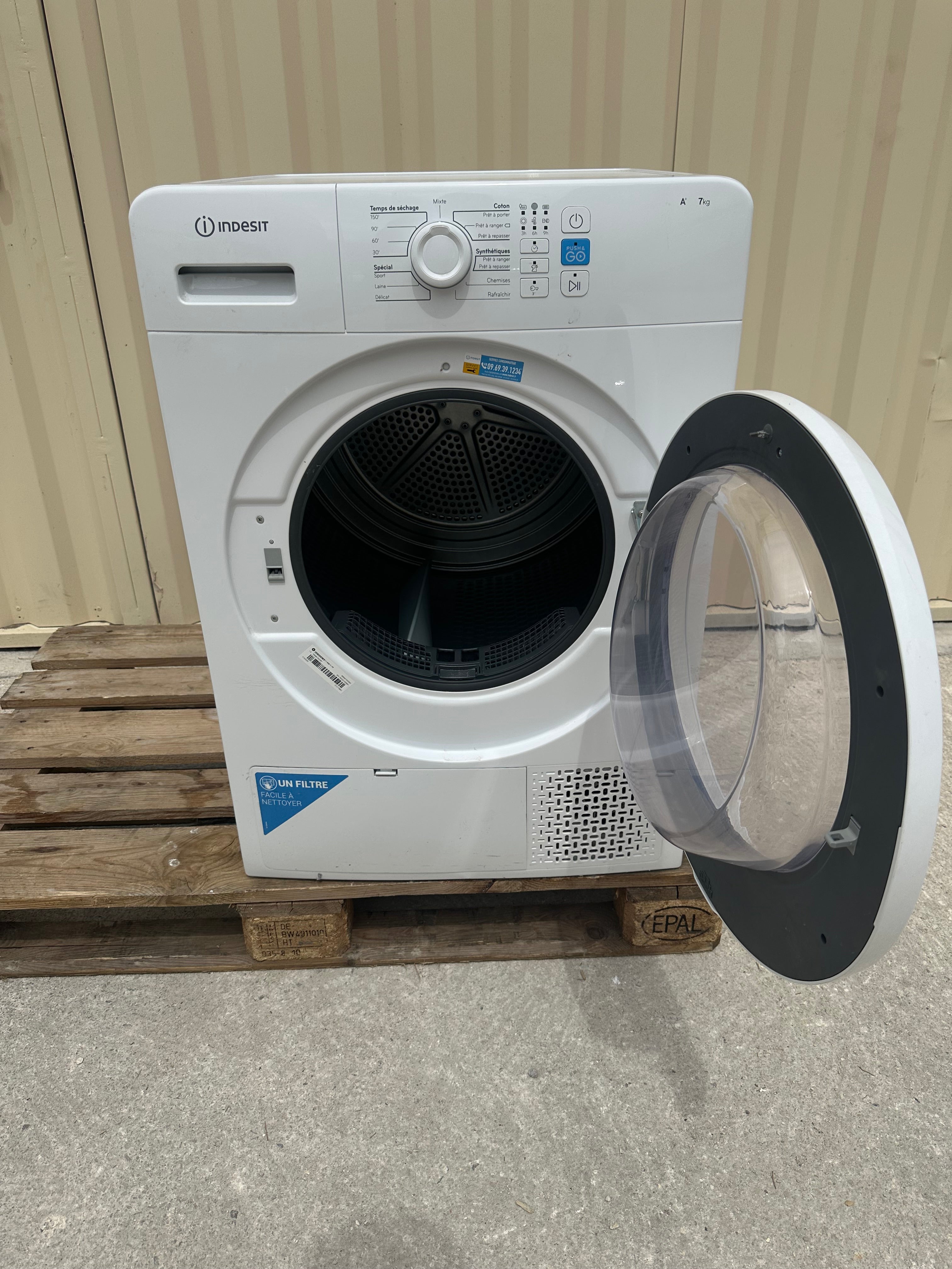Sèche-Linge INDESIT 7 Kg GARANTIE 1 An