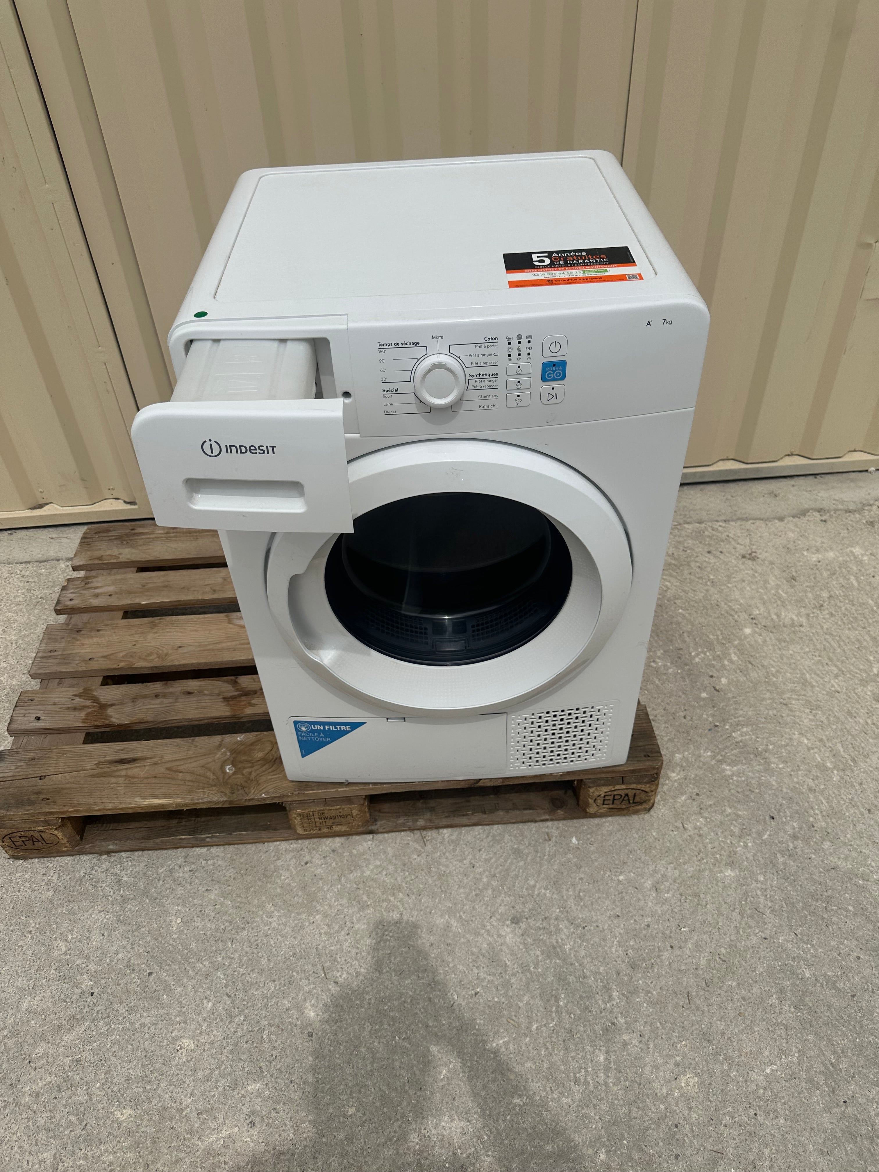 Sèche-Linge INDESIT 7 Kg GARANTIE 1 An