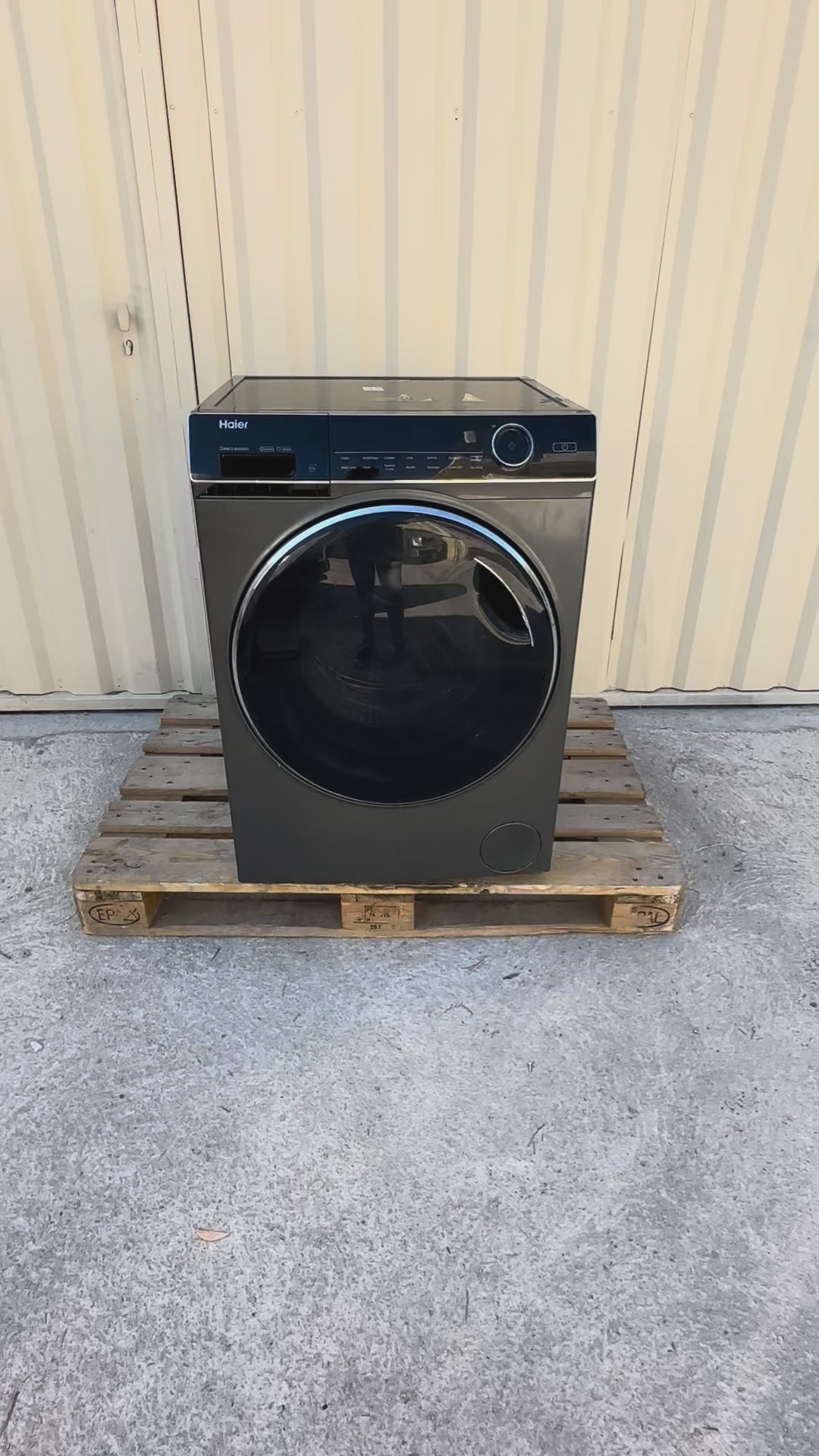 Charger la vidéo : Lave-Linge Séchant HAIER 8 + 5 Kg GARANTIE 1 AN