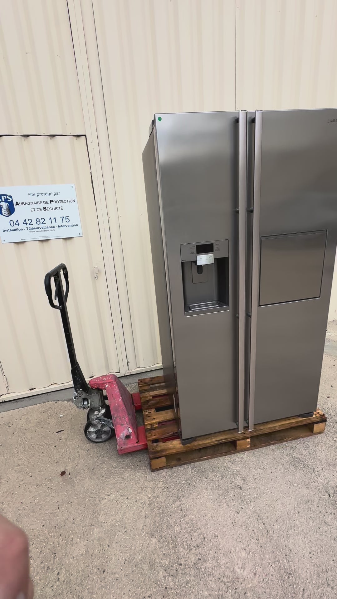 Charger la vidéo : Frigo Américain SAMSUNG No Frost GARANTIE 1 AN