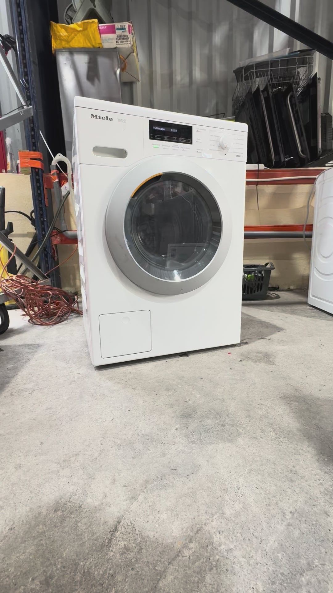 Charger la vidéo : Lave-Linge MIELE 8 Kg GARANTIE 1 AN