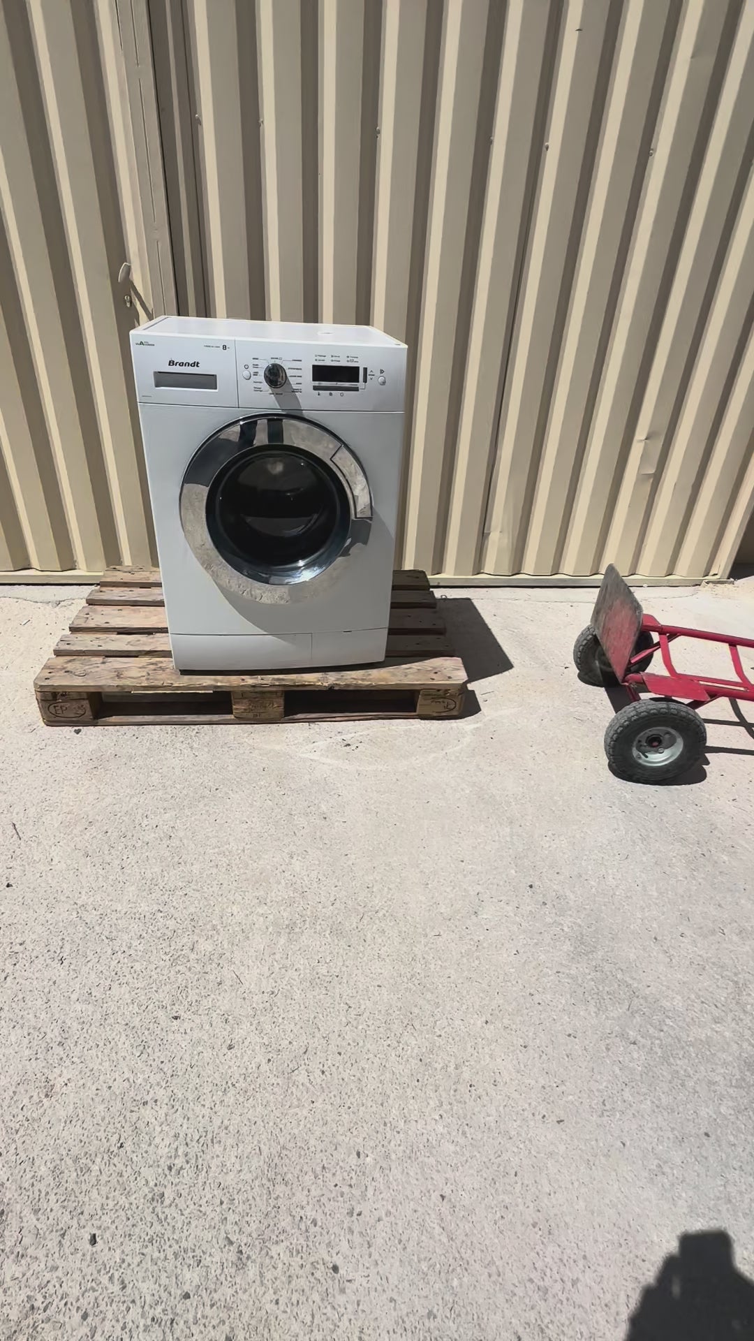 Charger la vidéo : Lave-Linge BRANDT 8 Kg GARANTIE 1 AN